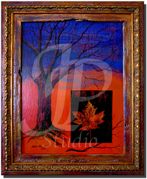 "Losing Touch"; fall; autumn; leaves;JP Studios Logo, Artist Jared Pragel